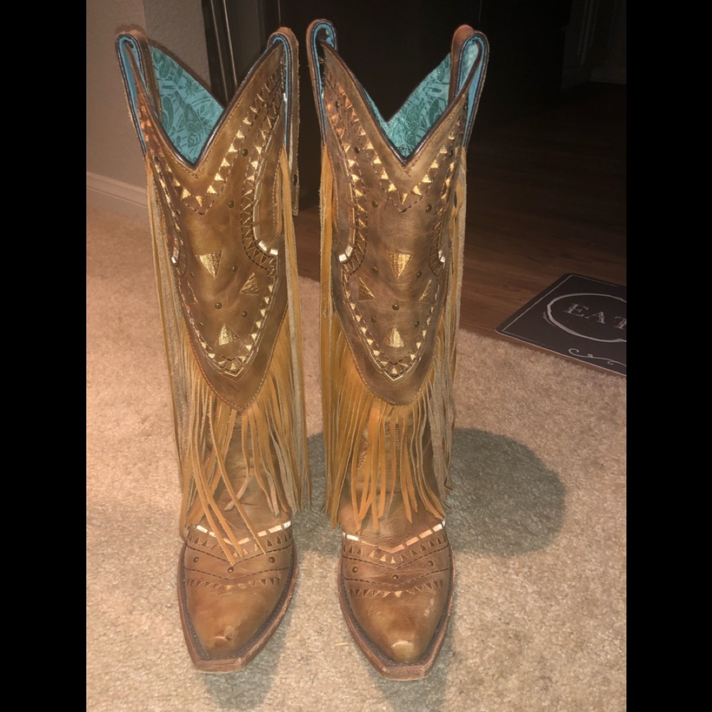 Corral genuine leather cowboy boots